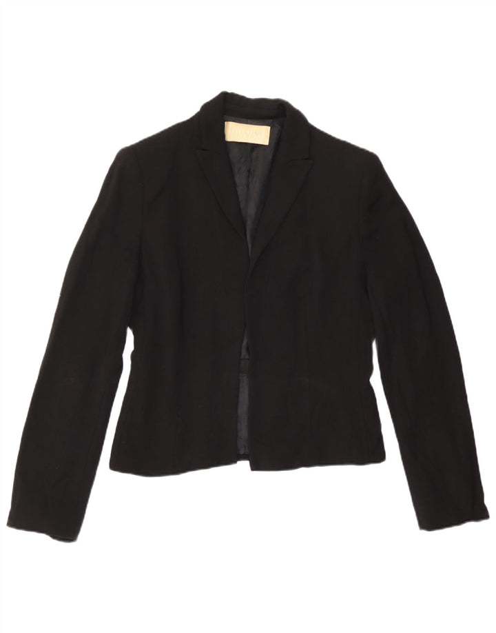 Jaqueta Valentino Feminina Roma Open Blazer Reino Unido 4 XS Lã Preta