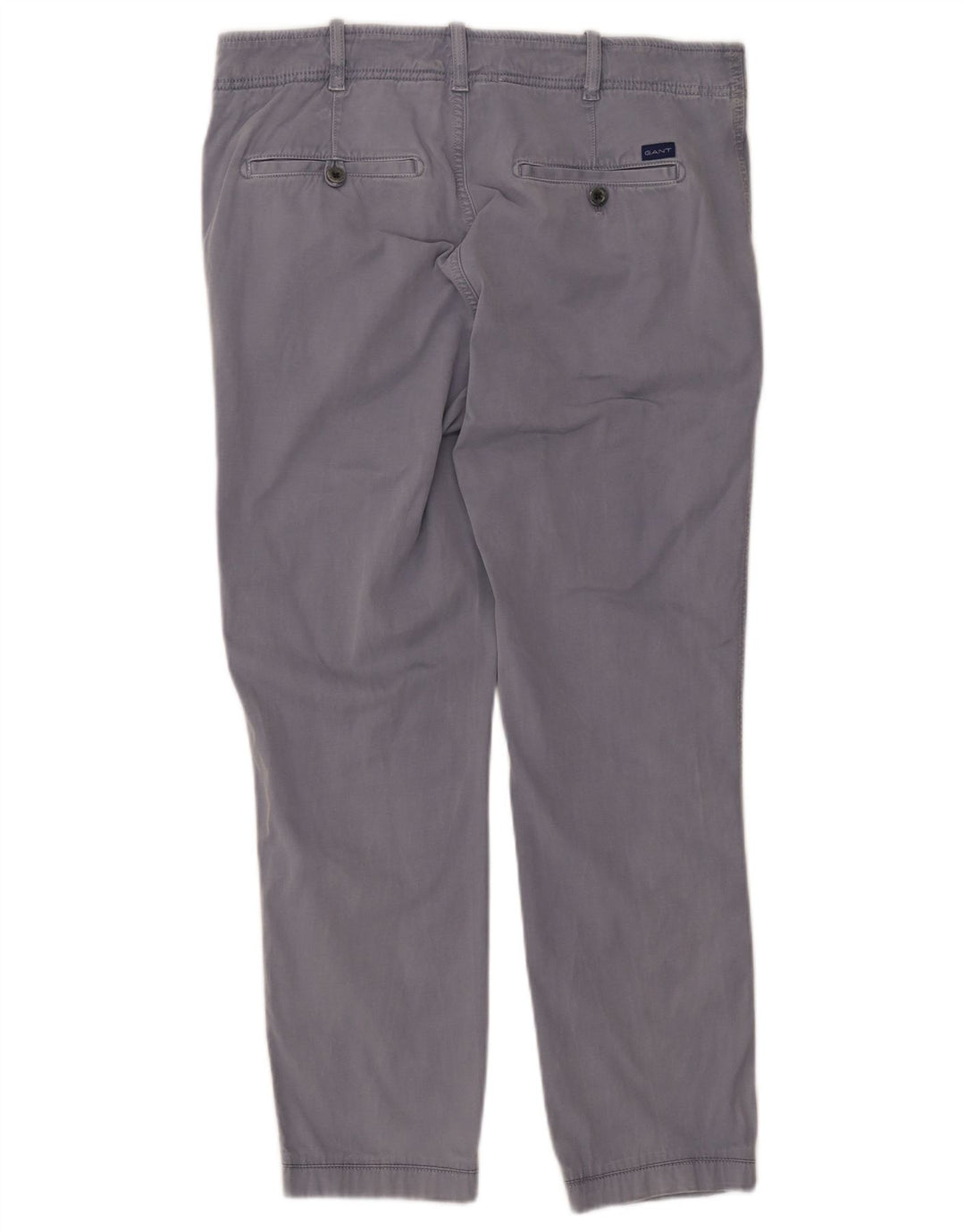Calça Chino Masculina Slim GANT W34 L27 Algodão Azul