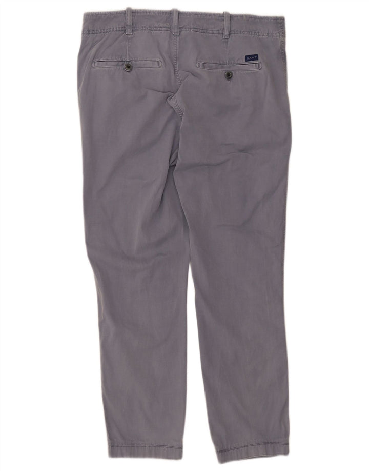 Calça Chino Masculina Slim GANT W34 L27 Algodão Azul