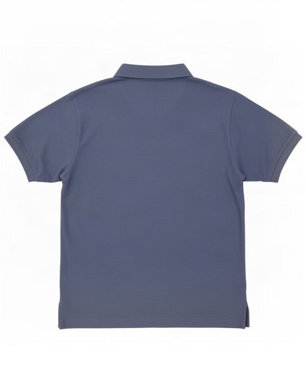 Camisa polo masculina Kappa grande algodão azul