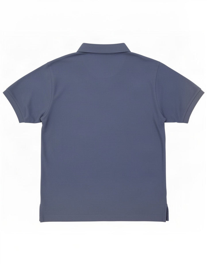 Camisa polo masculina Kappa grande algodão azul