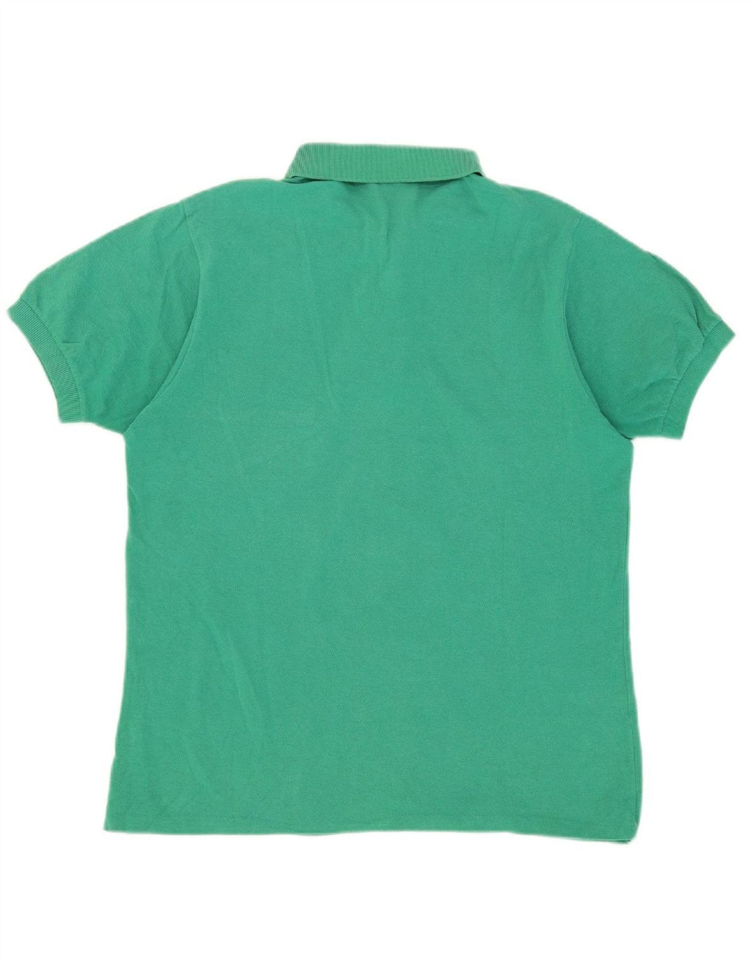 Camisa polo masculina LACOSTE algodão verde médio