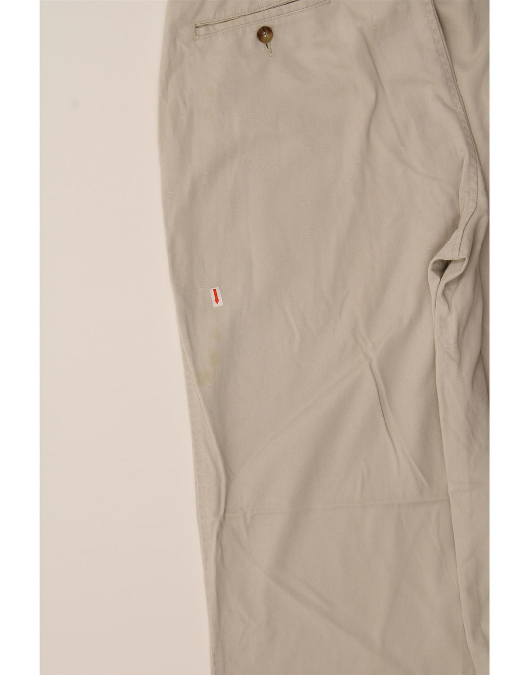 WRANGLER Mens Tapered Chino Trousers W36 L32 Beige Cotton Vintage Wrangler and Second-Hand Wrangler from Messina Hembry 