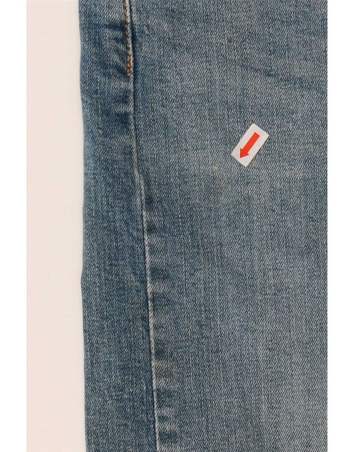 Calça jeans feminina Levi's 512 Slim Tapered W30 L31 azul algodão