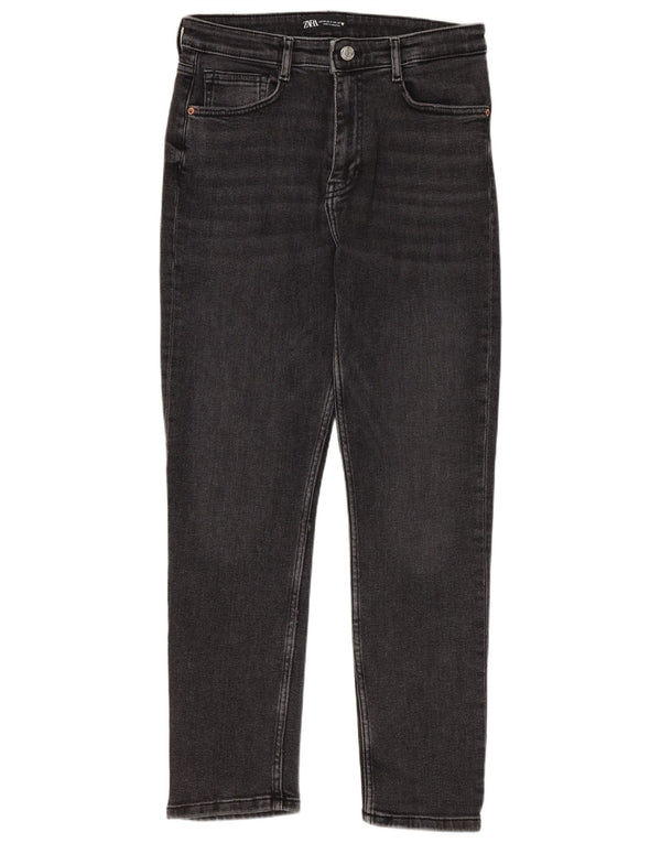 Zara Jeans Skinny Feminino UE 38 Pequeno W28 L27 Cinza