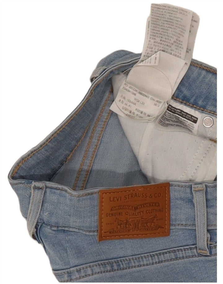 Jeans skinny feminino Levi's W26 L30 azul Lyocell