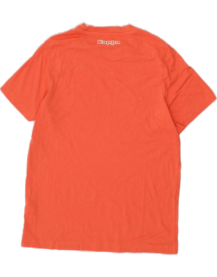 KAPPA Mens T-Shirt Top Small Orange Cotton Vintage Kappa and Second-Hand Kappa from Messina Hembry 