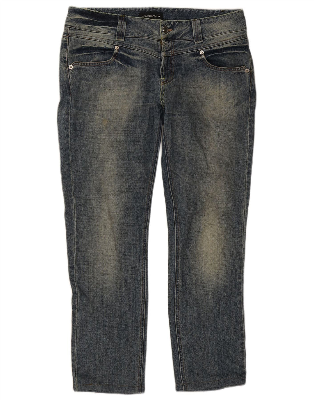 ROCCOBAROCCO Jeans Slim Feminino W34 L27 Azul