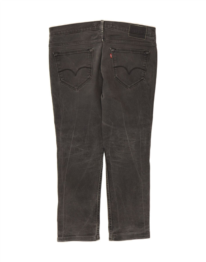 LEVI'S Mens 519 Cropped Slim Jeans W36 L27 Grey Cotton Vintage Levi's and Second-Hand Levi's from Messina Hembry 