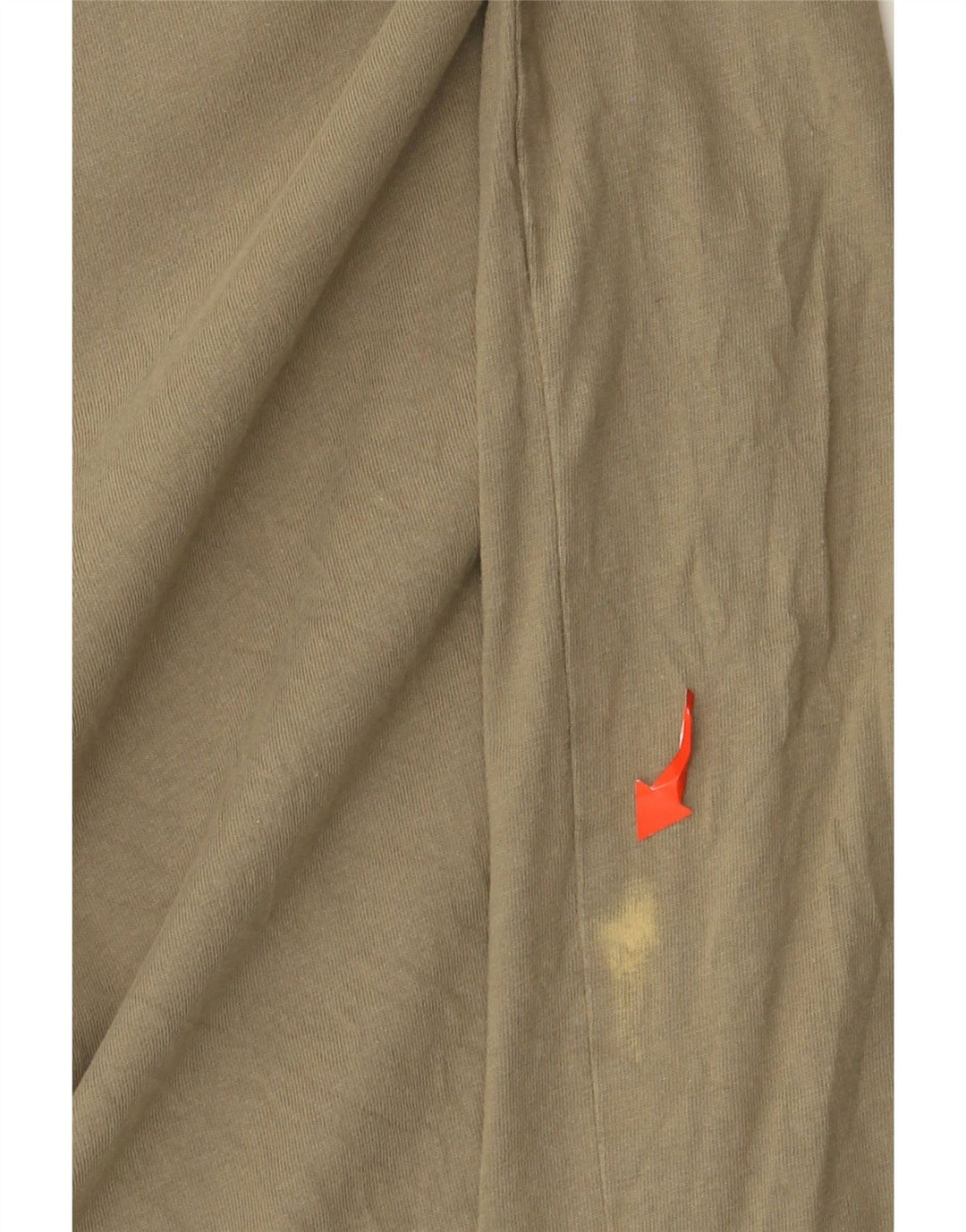 Camiseta masculina PUMA com estampa gráfica grande cáqui