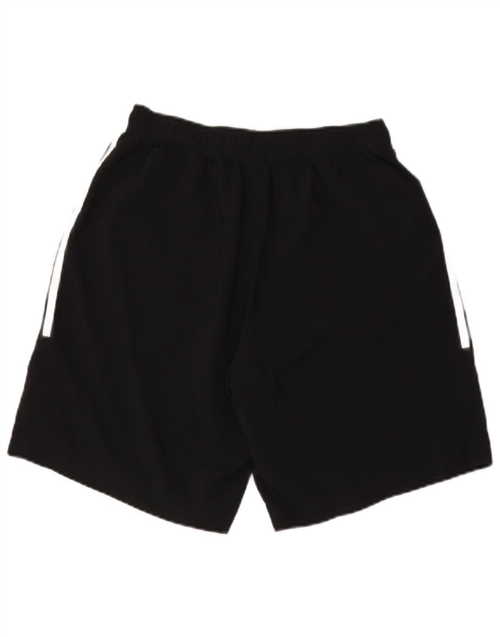 Shorts esportivos masculinos Adidas médio preto poliéster