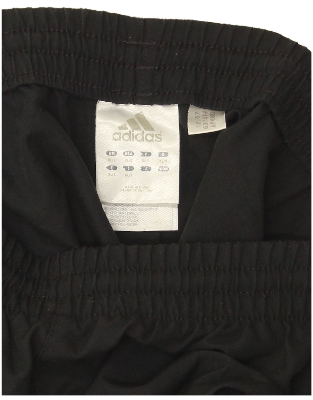 Calça Adidas Mens Treino XL Preto Poliéster