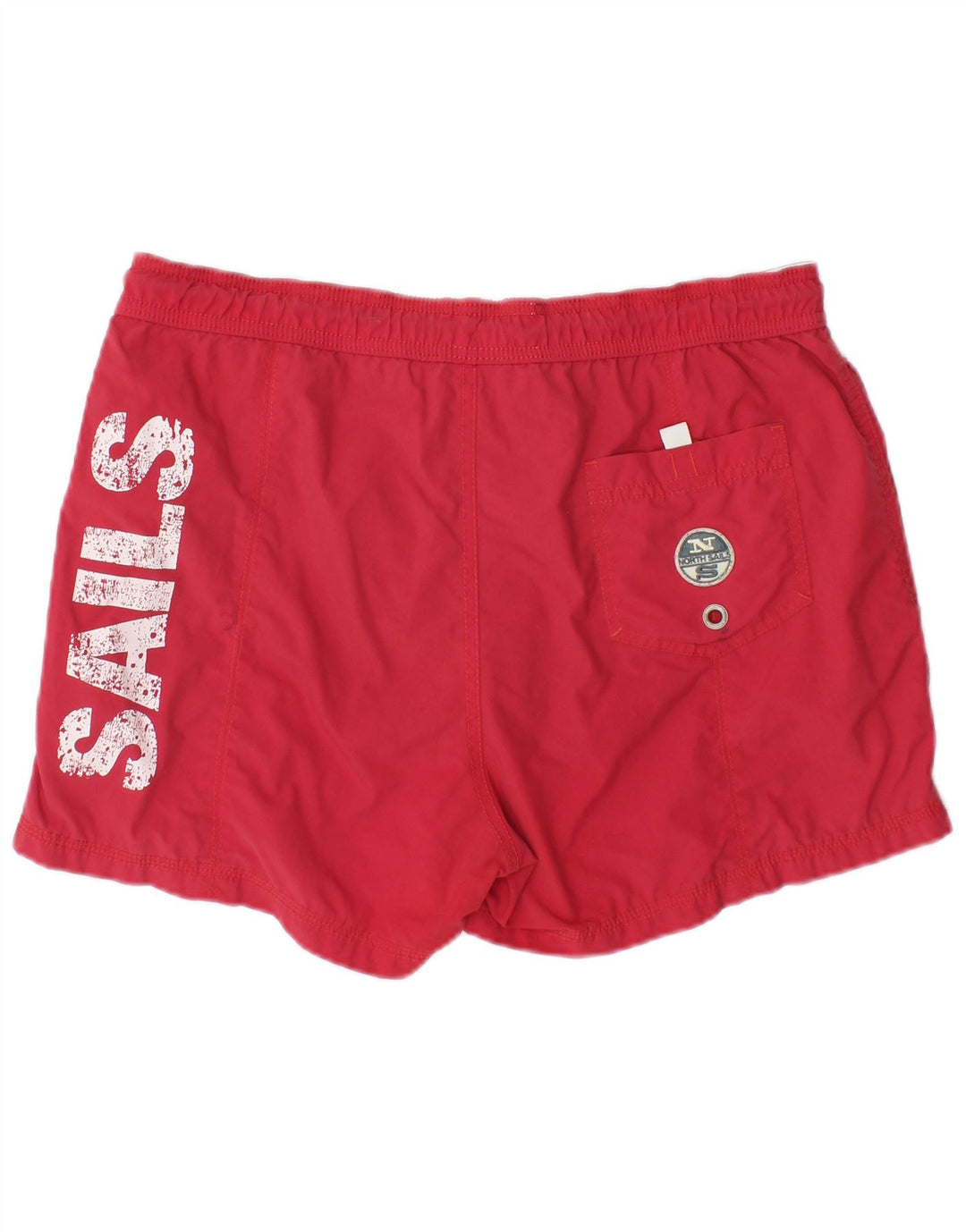 Shorts de natação masculino North Sails gráfico médio rosa poliamida