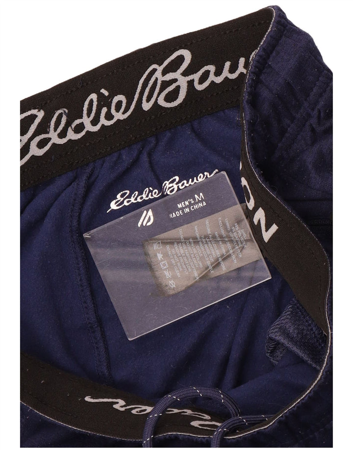 Eddie Bauer Calça de treino masculina Joggers poliéster azul marinho médio