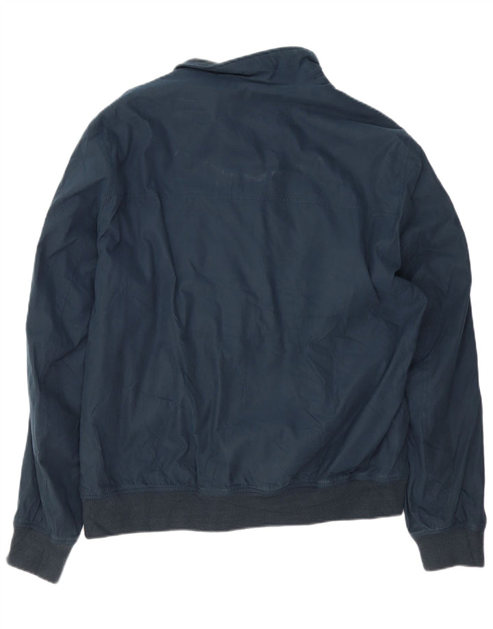 Jaqueta bomber masculina DOCKERS UK 40 grande poliéster azul marinho