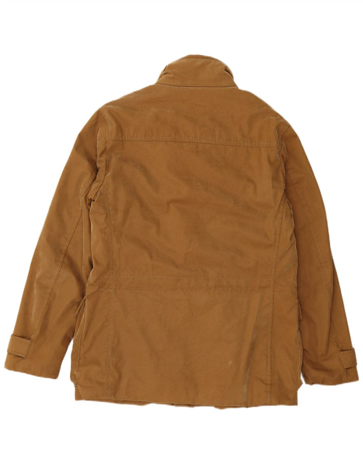 Jaqueta utilitária masculina TRUSSARDI IT 50 grande algodão bege