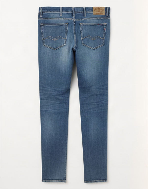 Replay Masculino Jondrill Skinny Jeans W36 L32 Azul Algodão