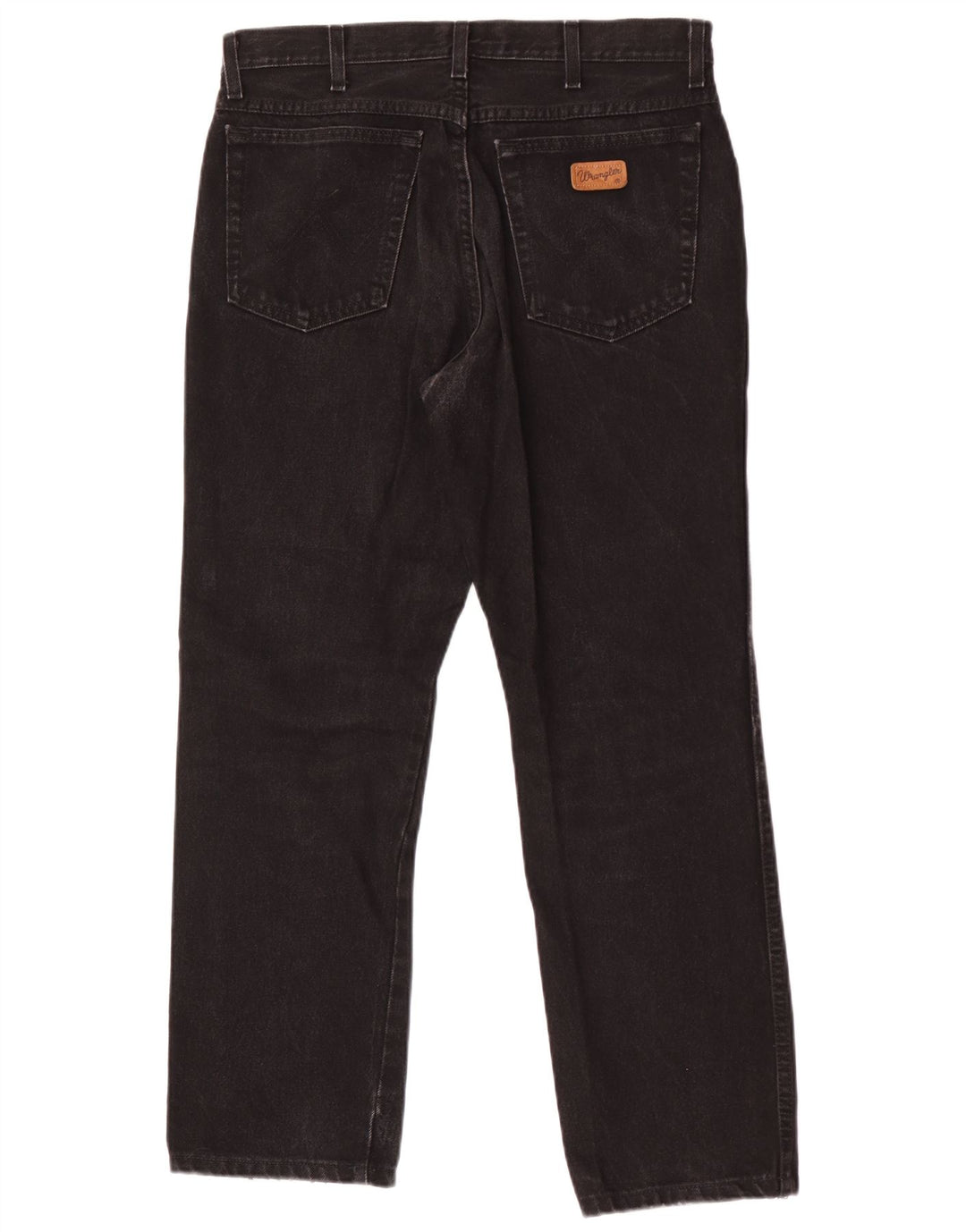 Wrangler Calça jeans reta masculina W32 L29 preta