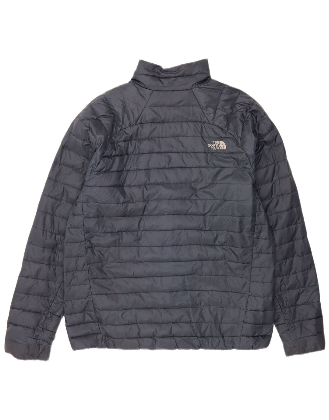 Jaqueta acolchoada masculina The North Face UK 42 XL azul marinho nylon