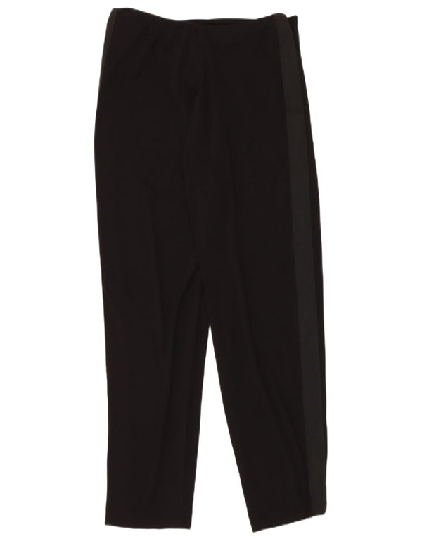 Calça casual feminina Polo Ralph Lauren média W30 L32 preta colorblock