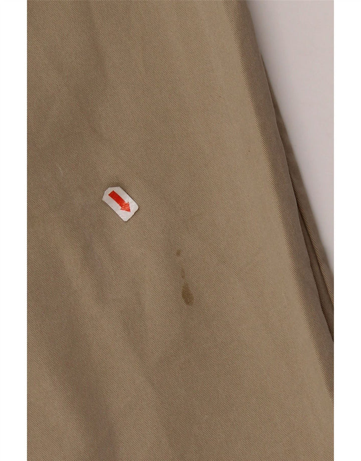 Calça Chino Masculina Reta IZOD W38 L30 Algodão Bege