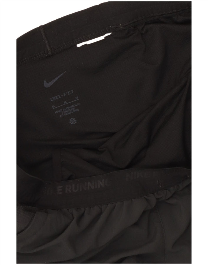 Shorts esportivos gráficos femininos Nike Dri Fit UK 14 médio preto