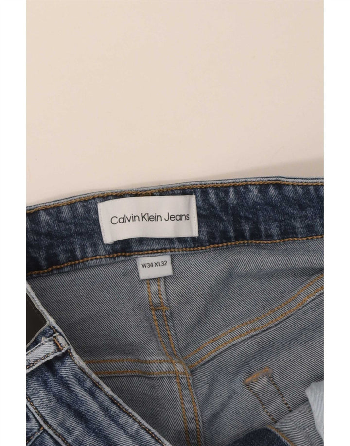 Calvin Klein Jeans Masculino Slim W34 L32 Azul