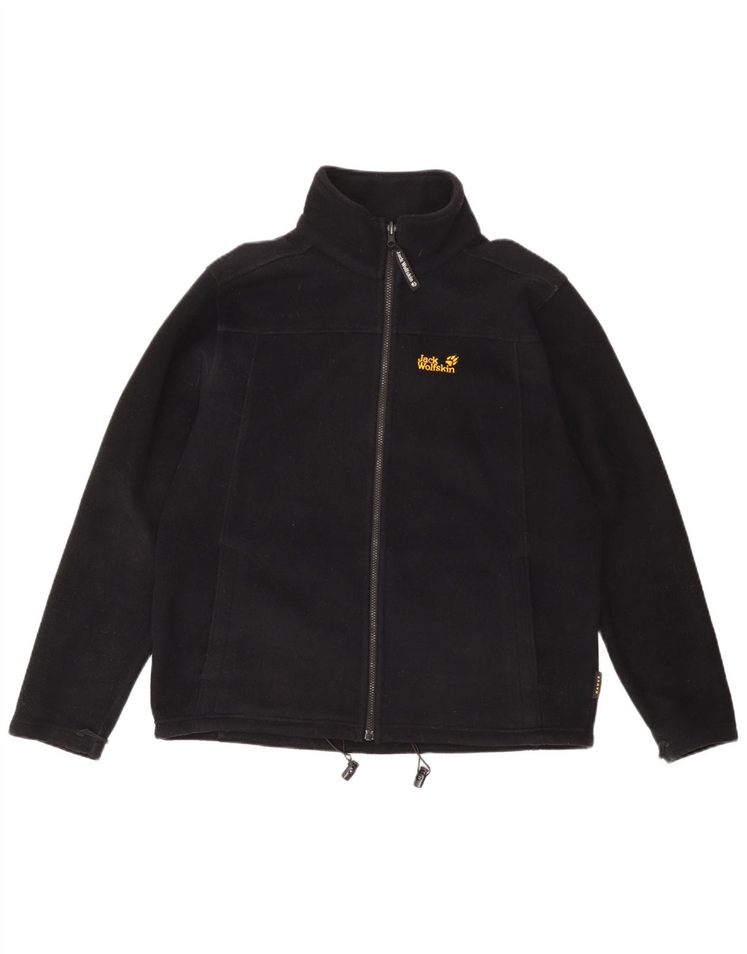 Jaqueta de lã masculina Jack Wolfskin Reino Unido 44/46 XL azul marinho poliéster