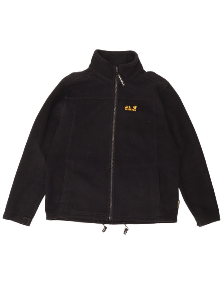 Jaqueta de lã masculina Jack Wolfskin Reino Unido 44/46 XL azul marinho poliéster