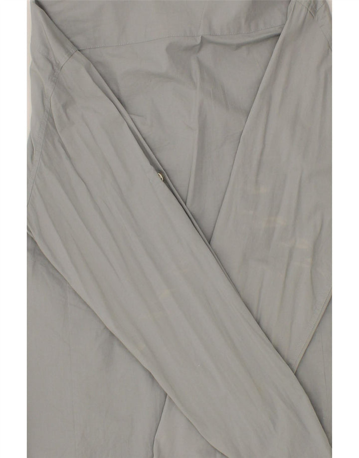 HUGO BOSS Mens Slim Fit Shirt Large Grey Vintage Hugo Boss and Second-Hand Hugo Boss from Messina Hembry 