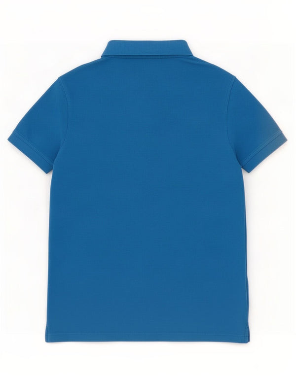 Pólo Benetton Boys 13-14 Anos 3XL Azul Algodão