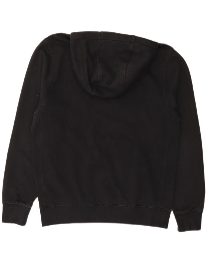 Nike Mens Hoodie Jumper Médio Algodão Preto
