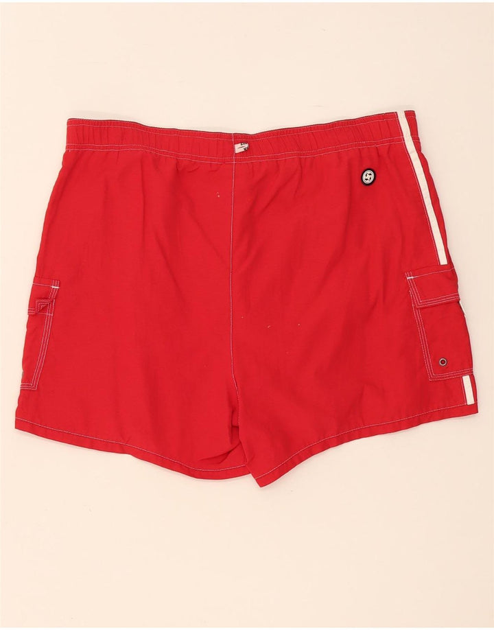 Calções de banho masculinos Colmar IT 50 grande poliamida colorblock vermelho
