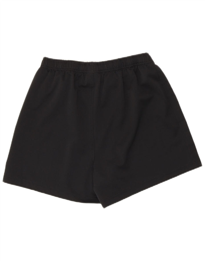 Shorts esportivos femininos Canterbury UK 12 poliéster preto médio