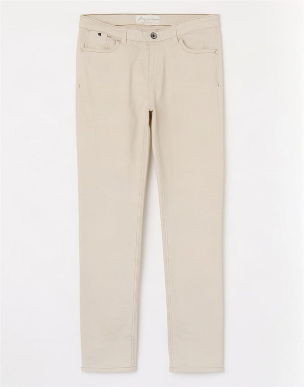 Jeans Tommy Hilfiger Meninas Slim 13-14 Anos W26 L29 Branco