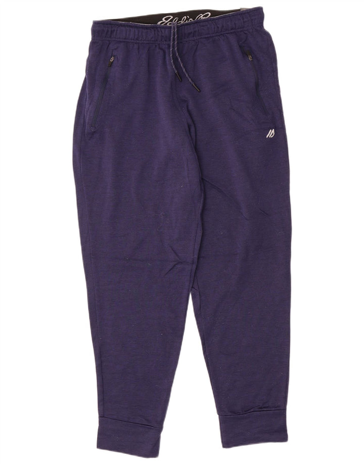 Eddie Bauer Calça de treino masculina Joggers poliéster azul marinho médio