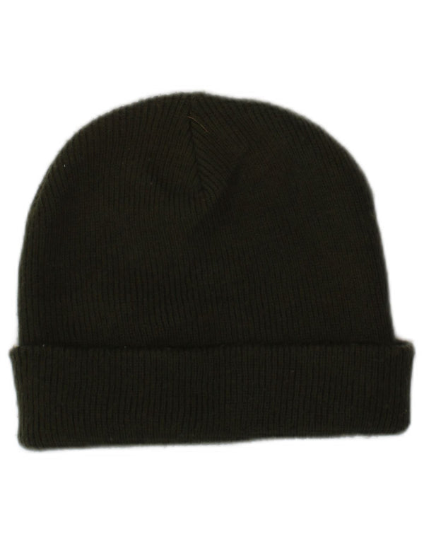 Vans Mens Knit Beanie Chapéu Tamanho Único Cáqui Acrílico Logotipo