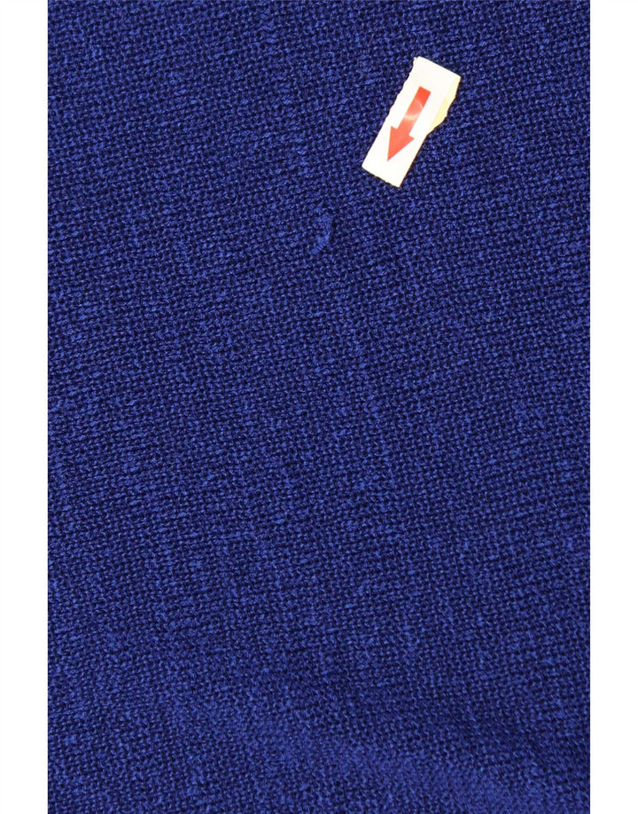 Suéter feminino Phase Eight com gola canoa Reino Unido 12 azul marinho médio