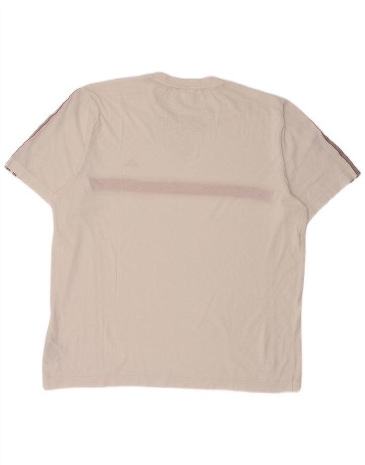 Camiseta masculina Adidas Top XL algodão branco