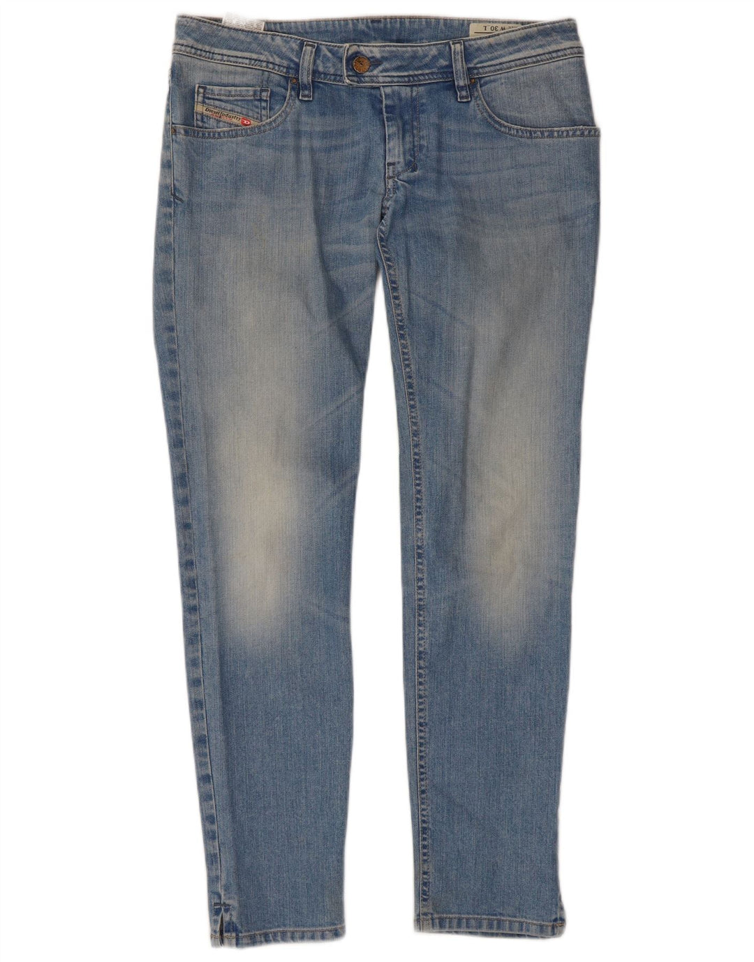 Diesel Feminino Nevy Slim Jeans W30 L29 Azul Algodão