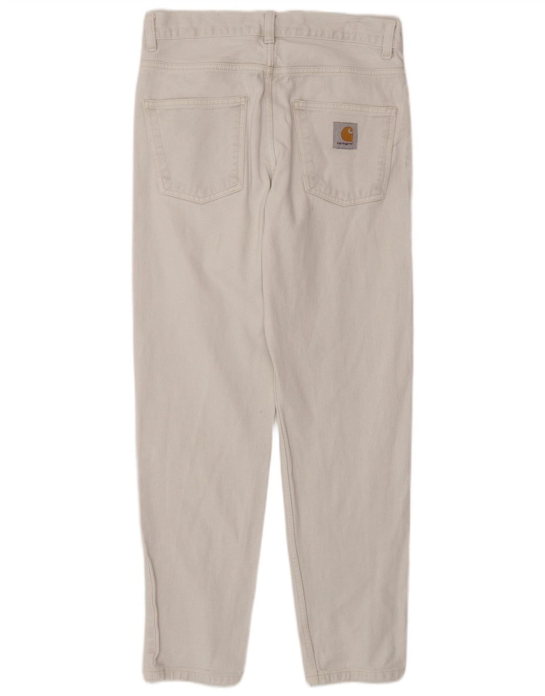 Carhartt Mens Slim Jeans W28 L28 Algodão Branco
