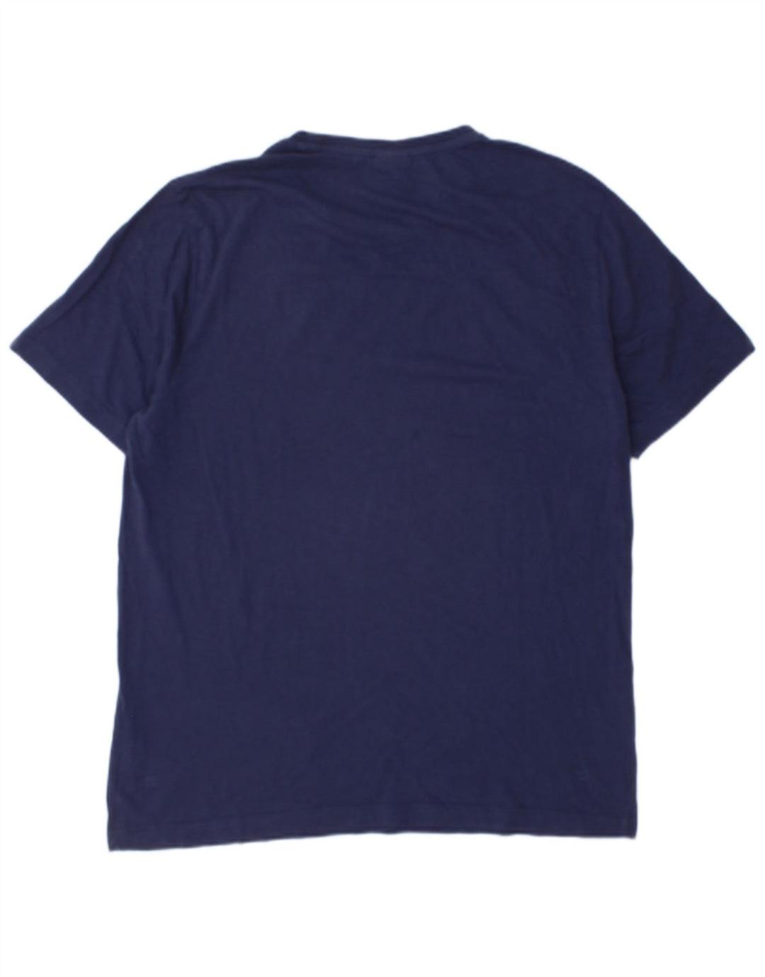 Camiseta masculina Puma Graphic Top grande algodão azul marinho