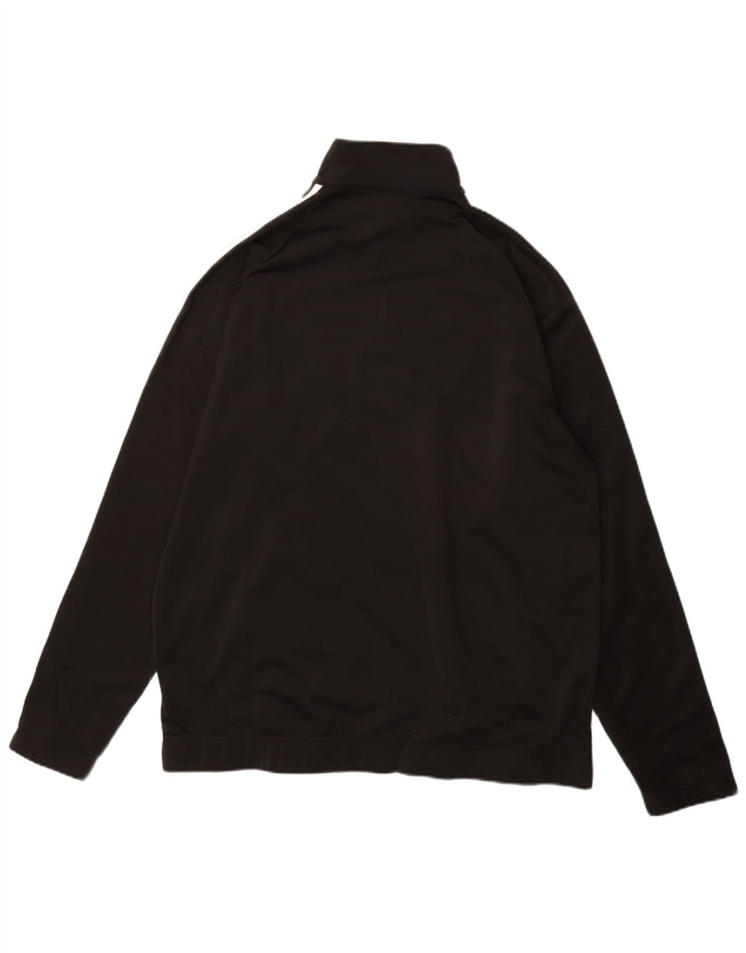 Adidas Mens Tracksuit Top Jacket UK 48/50 XL Preto Poliéster