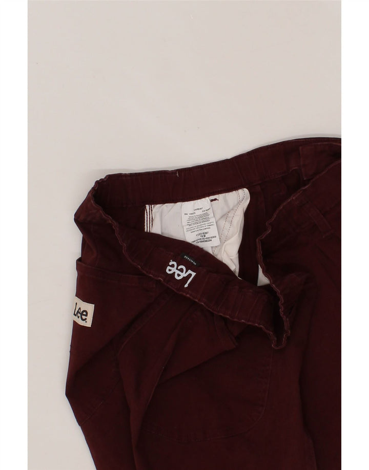 LEE Womens Heritage Chino Shorts US 16 2XL W36  Burgundy Cotton Vintage Lee and Second-Hand Lee from Messina Hembry 