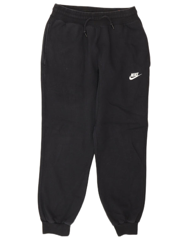 Nike Mens Treino Calças Joggers Pequeno Algodão Preto