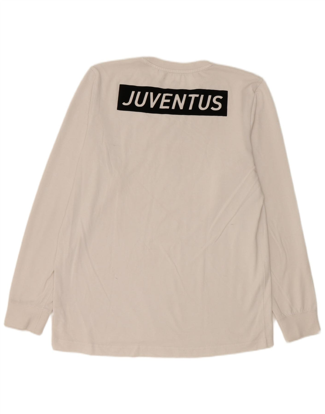 Adidas Mens Juventus Graphic Top Manga Longa Médio Branco