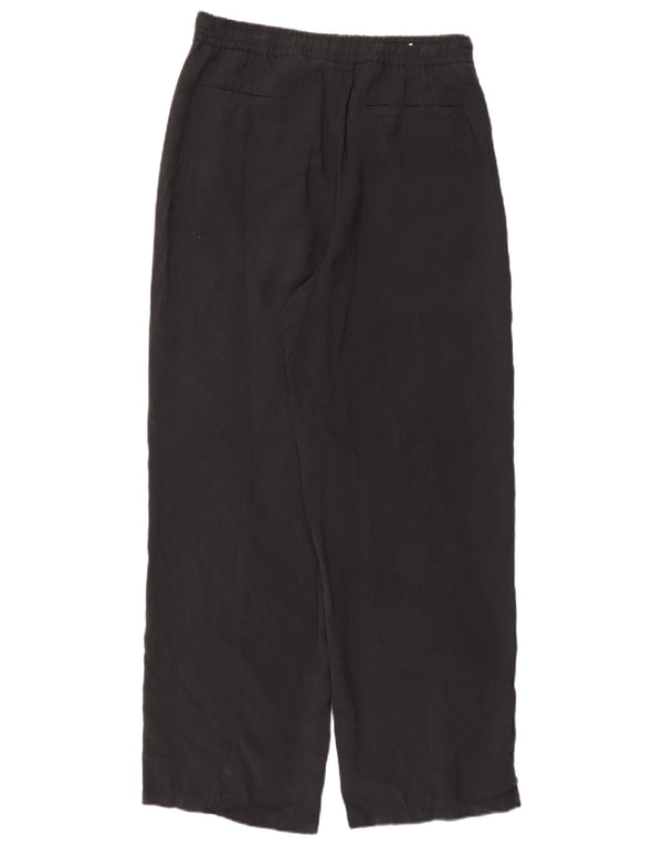 Calça Zara Masculina Solta Fit Casual Médio W31 L29 Preta Modal