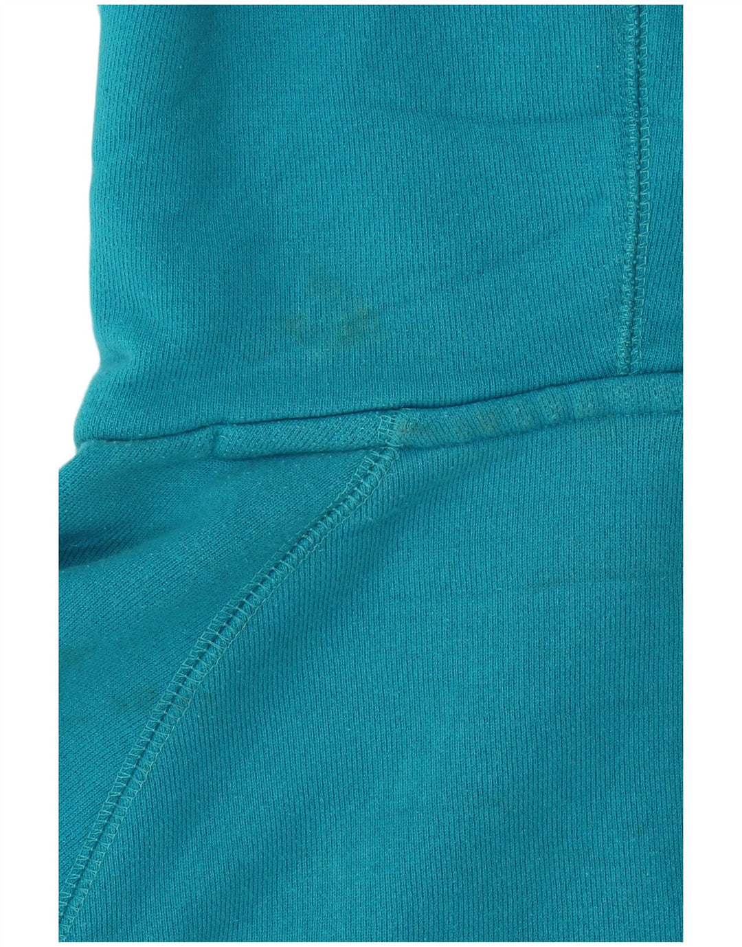 Nike Womens Hoodie Jumper UK 12 Médio Algodão Azul