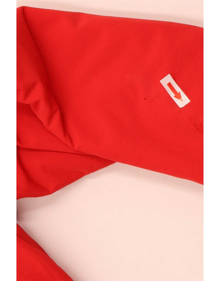 Jaqueta bomber masculina Tommy Hilfiger UK 36 pequena poliamida vermelha