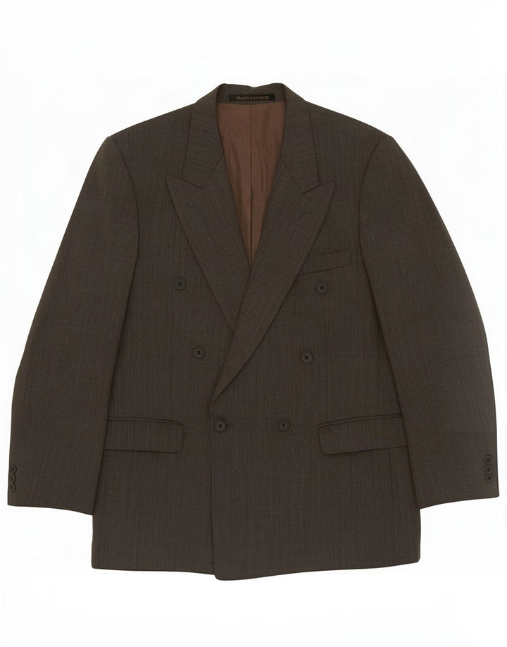 Jaqueta Marks & Spencer masculina St. Michael Blazer Reino Unido 40 verde médio